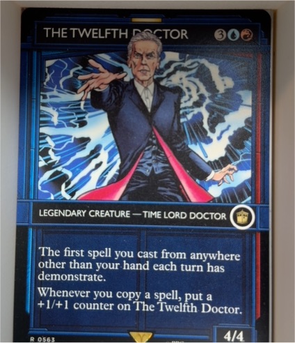 2023 Universes Beyond: Doctor Who Showcase #563 The Twelfth Doctor — front