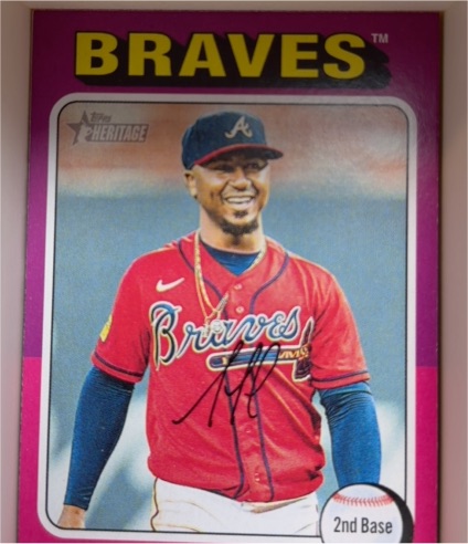 2024 Topps Heritage #345 Ozzie Albies — front