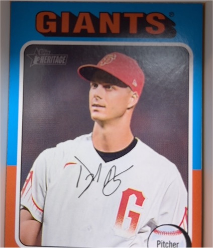 2024 Topps Heritage #485 Tyler Rogers — front