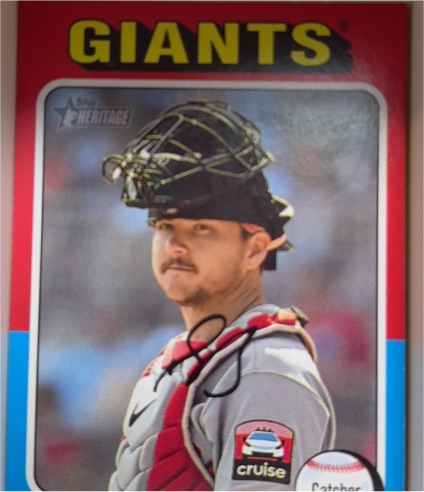 2024 Topps Heritage #403 Patrick Bailey — front