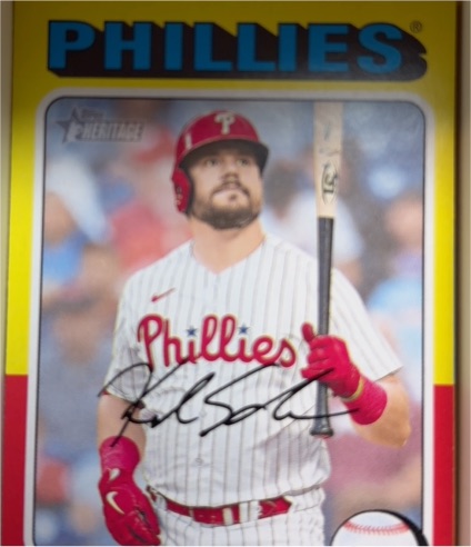 2024 Topps Heritage High Number #663 Carlos Santana — front