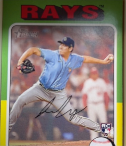 2024 Topps Heritage #285 Jacob Lopez — front