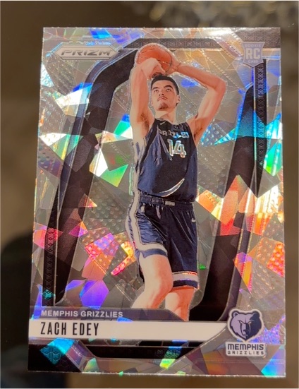 2024-25 Panini Prizm #249 Zach Edey — front
