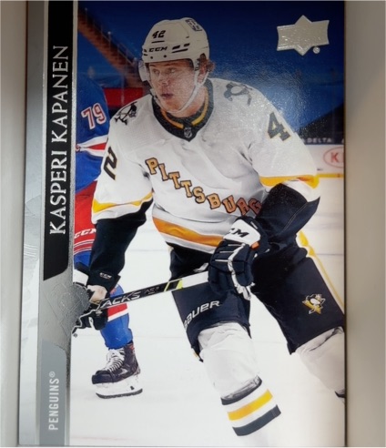 2020-21 Upper Deck Extended Series #611 Kasperi Kapanen — front
