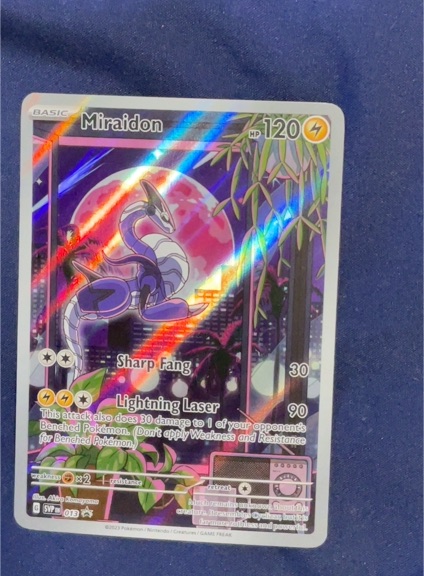2023 Pokemon SV Scarlet & Violet Promo #013 Miraidon — front