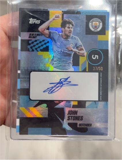 2024 Topps Pristine UEFA EURO #5 John Stones — front