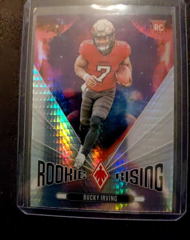 2024 Panini Phoenix Rookie Rising #RR-BIG Bucky Irving — front