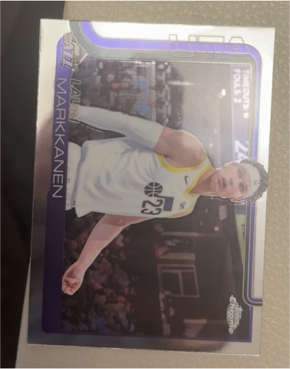 2025-26 Topps Chrome #238 Lauri Markkanen — front
