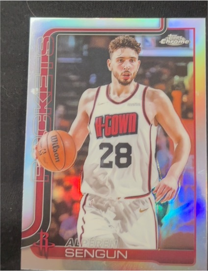 2025-26 Topps Chrome #98 Alperen Sengun — front