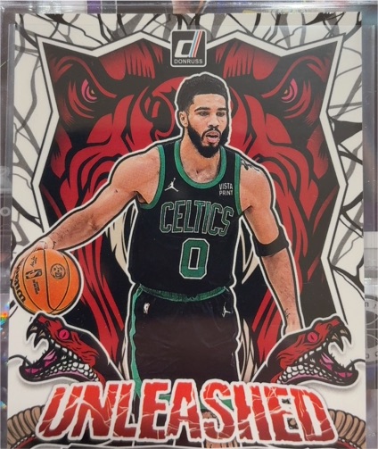 2024-25 Panini Donruss Unleashed #8 Jayson Tatum — front