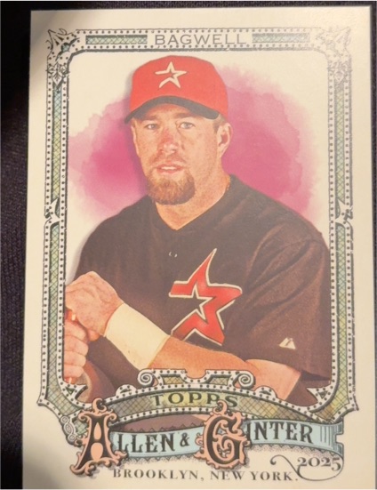 2025 Topps Allen & Ginter #330 Jeff Bagwell — front
