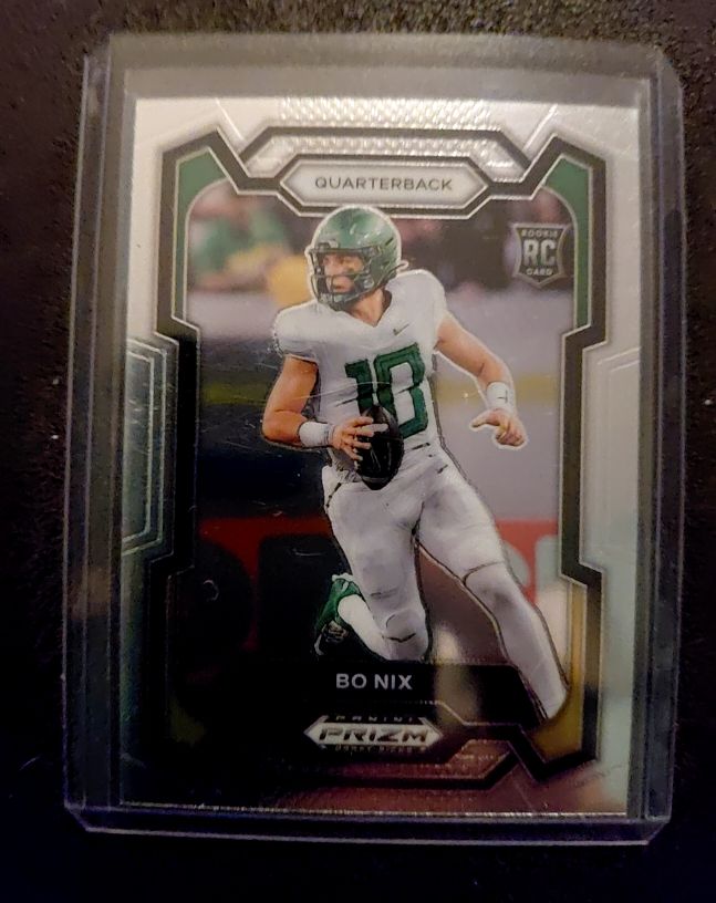 2024 Panini Prizm Draft Picks #105 Bo Nix — front