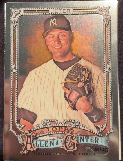 2025 Topps Allen & Ginter #21 Derek Jeter — front