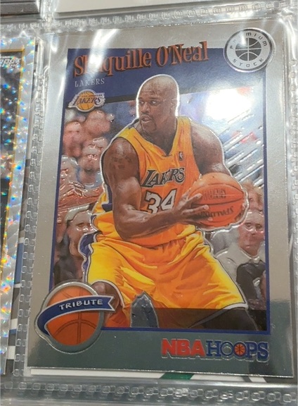 2019-20 Panini NBA Hoops Premium Stock #283 Shaquille O'Neal Tribute — front