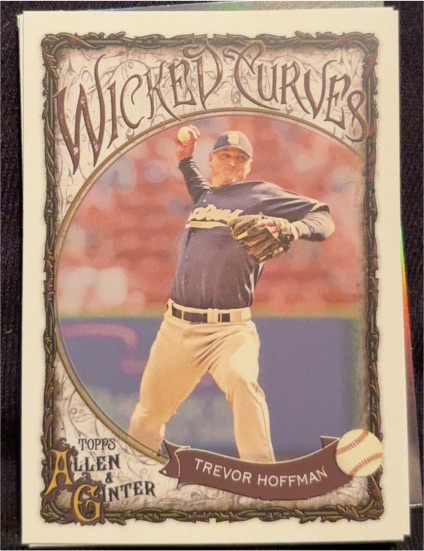 2025 Topps Allen & Ginter #WC-27 Trevor Hoffman Wicked Curves — front