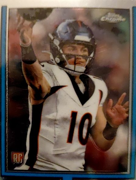 2020 Topps Chrome #251 Trey Lance — front