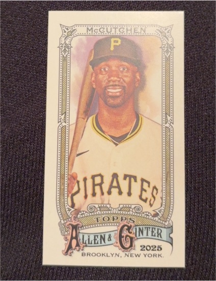 2025 Topps Allen & Ginter #137 Andrew McCutchen — front