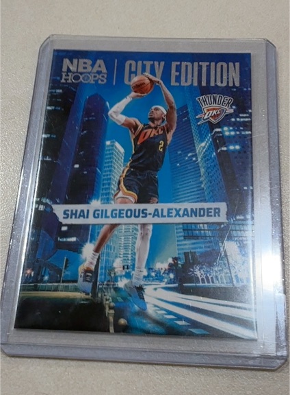 2024-25 Panini NBA Hoops City Edition #16 Shai Gilgeous-Alexander — front