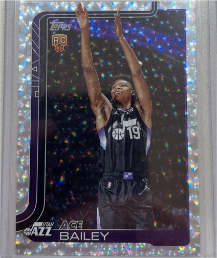 2025-26 Topps #205 Ace Bailey — front