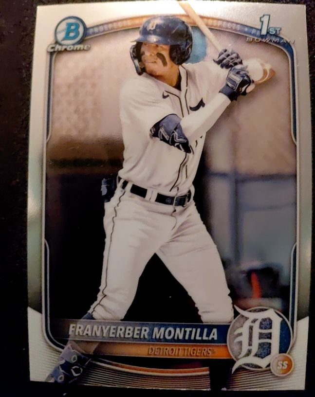 2025 Bowman Chrome #BCP-5 Franyerber Montilla — front