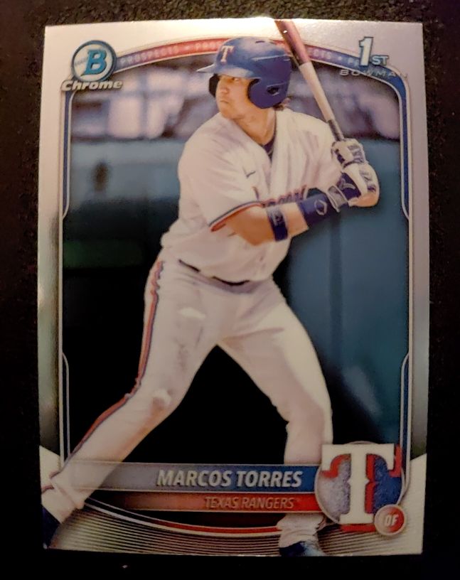 2025 Bowman Chrome #BCP-94 Marcos Torres — front