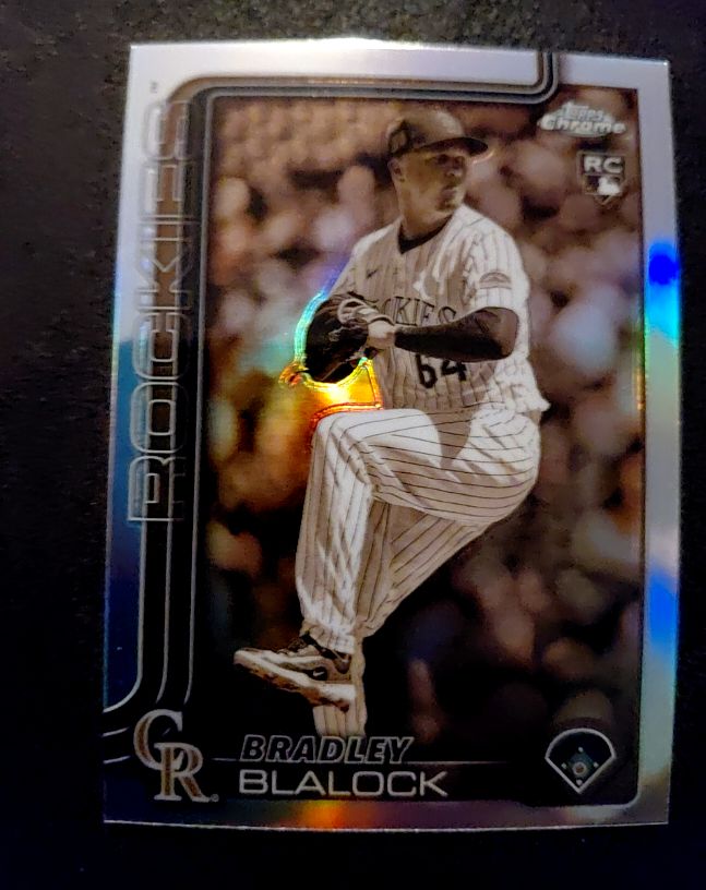 2025 Topps Chrome #289 Bradley Blalock — front