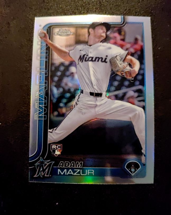 2025 Topps Chrome #157 Adam Mazur — front