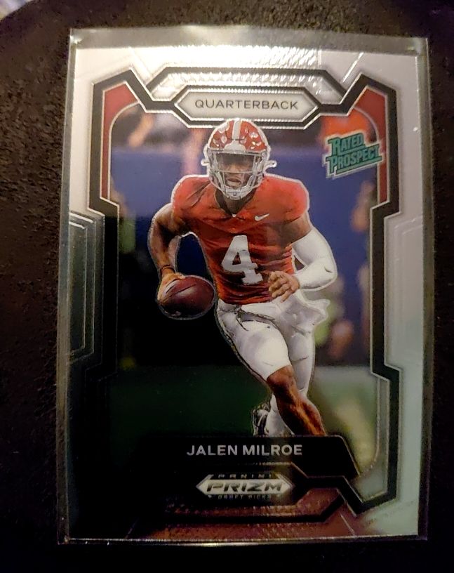 2024 Panini Prizm Draft Picks #122 Jalen Milroe — front