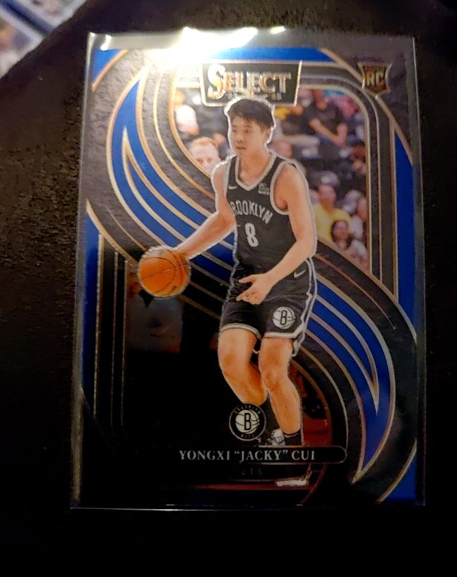 2024-25 Panini Select Premier Level #176 Yongxi "Jacky" Cui — front