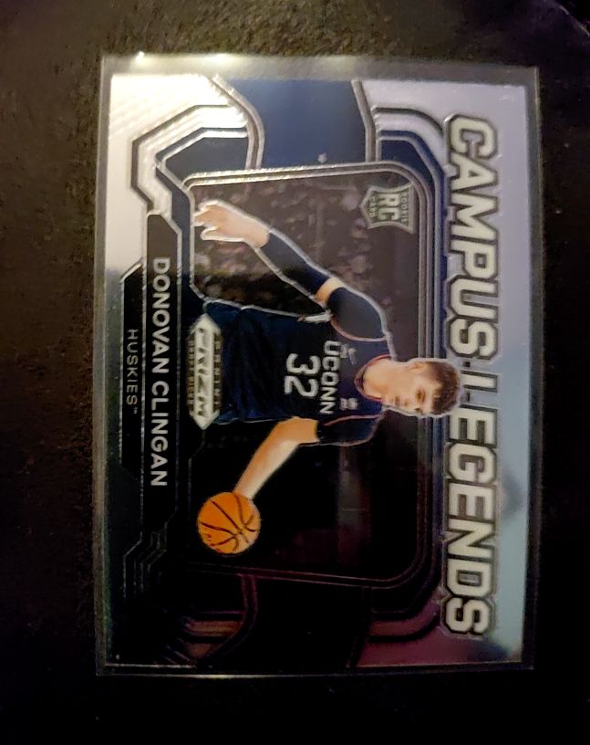 2024 Panini Prizm Draft Picks #9 Donovan Clingan Campus Legends — front