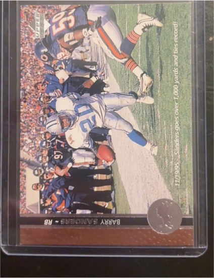 1996 Upper Deck #130 Barry Sanders — front