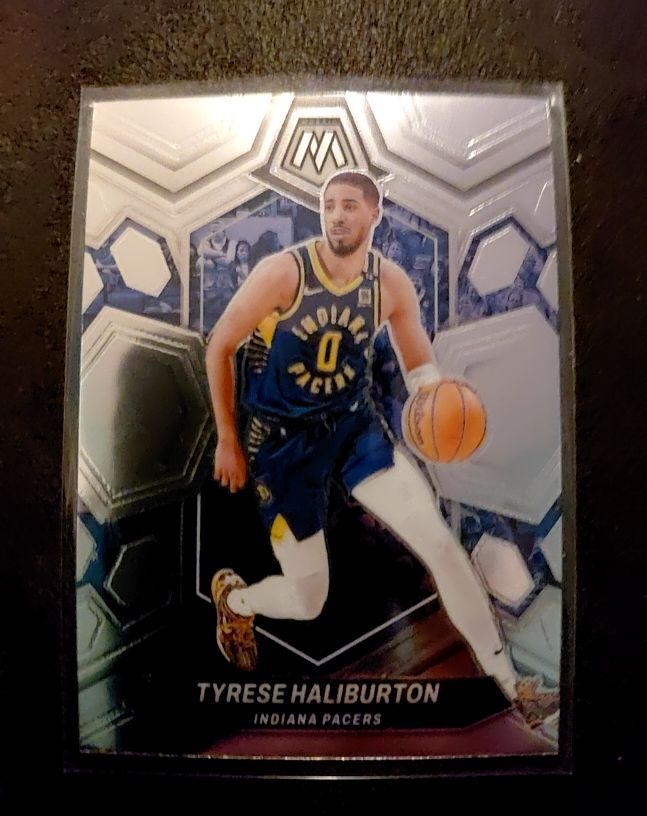 2023-24 Panini Mosaic #2 Tyrese Haliburton — front