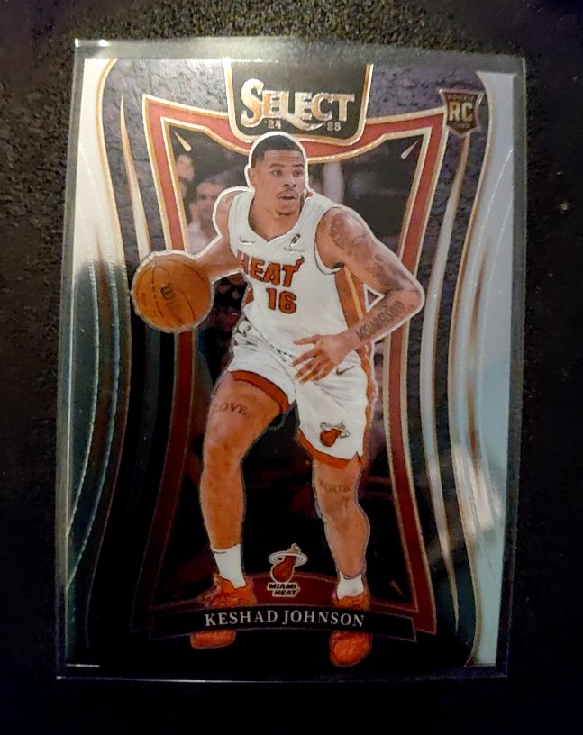 2024-25 Panini Select #387 Keshad Johnson — front