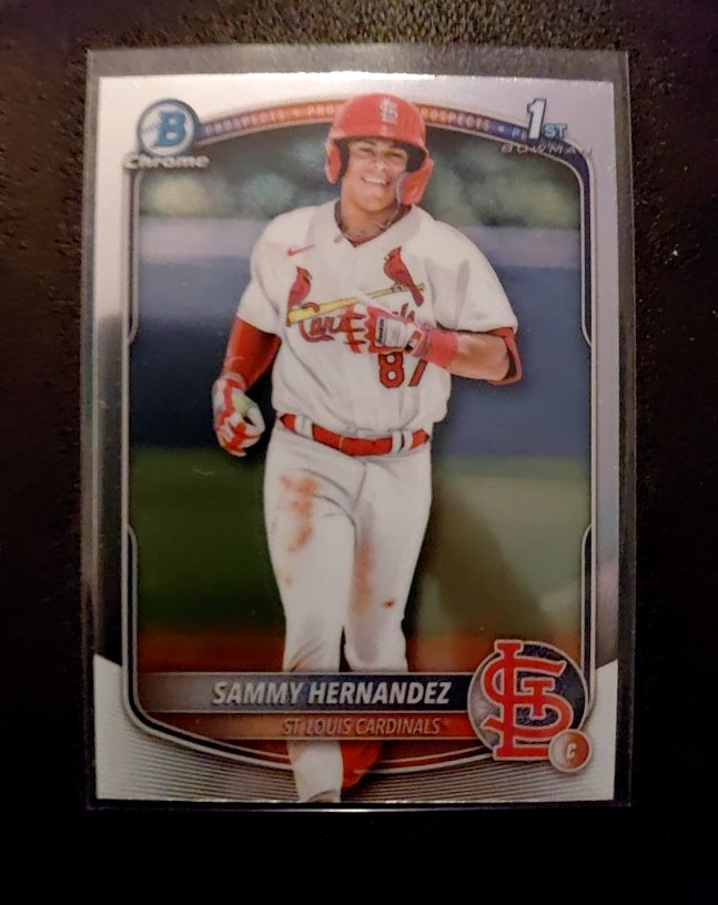 2025 Bowman Chrome #BCP-66 Sammy Hernandez — front