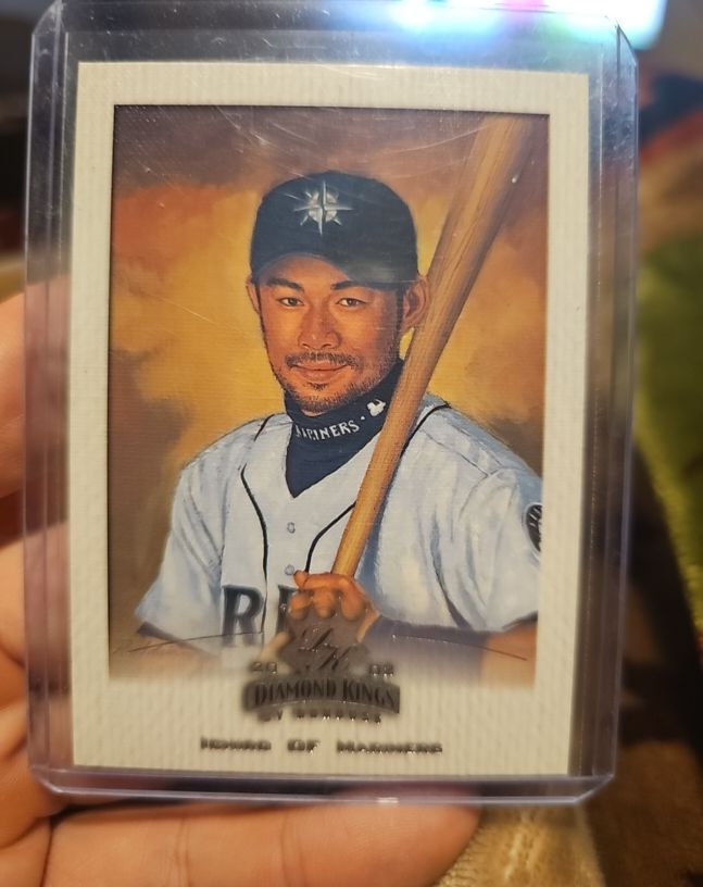 2002 Donruss Diamond Kings #74 Ichiro Suzuki — front