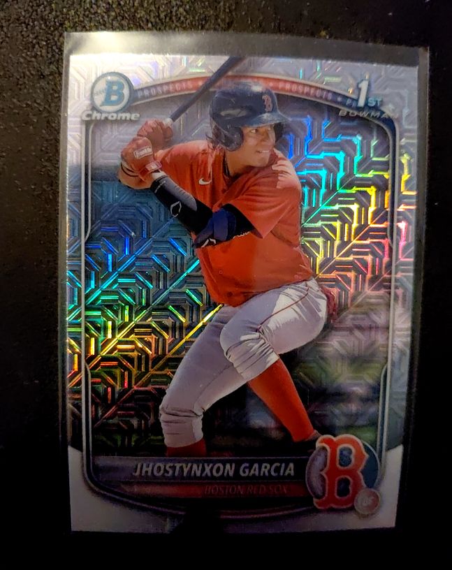 2025 Bowman Chrome Prospects #BCP-43 Jhostynxon Garcia — front