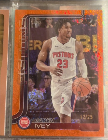 2025-26 Topps #45 Jaden Ivey — front