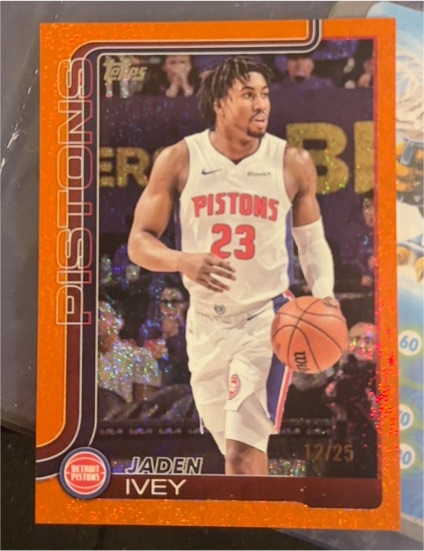 2025-26 Topps #45 Jaden Ivey — front