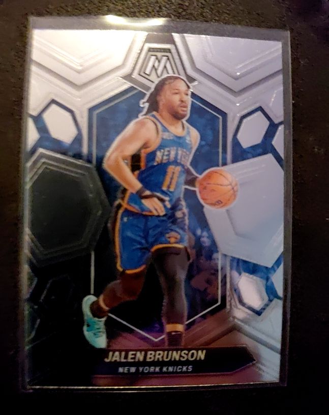 2023-24 Panini Mosaic #67 Jalen Brunson — front