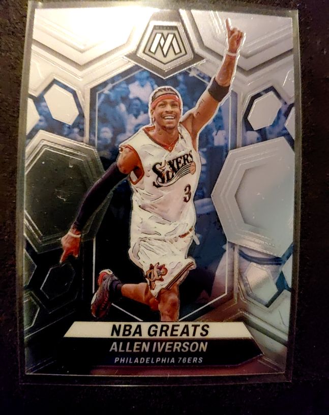 2023-24 Panini Mosaic #300 Allen Iverson NBA Greats — front