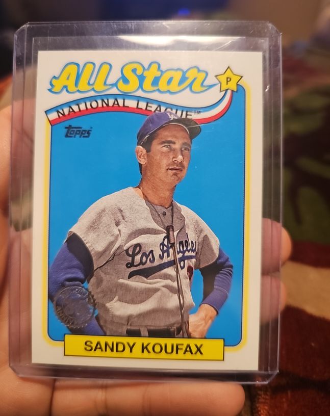 2024 Topps Series 2 1989 Topps All-Star #89ASB-14 Sandy Koufax — front