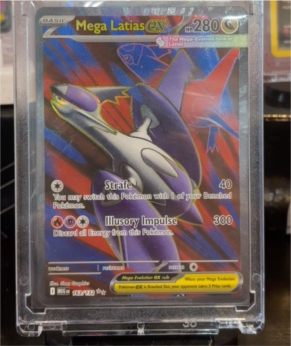 2014 Pokemon TCG Mega Latias EX #163 — front