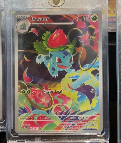 2025 Pokemon Mega Evolutions #134 Ivysaur — front