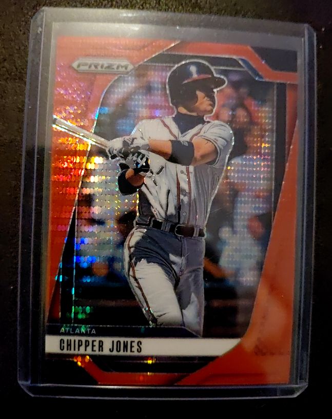 2025 Panini Prizm #220 Chipper Jones — front