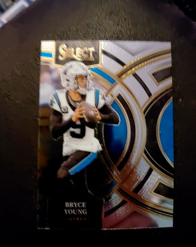 2023 Panini Select #167 Bryce Young Premier Level RC Carolina Panthers — front