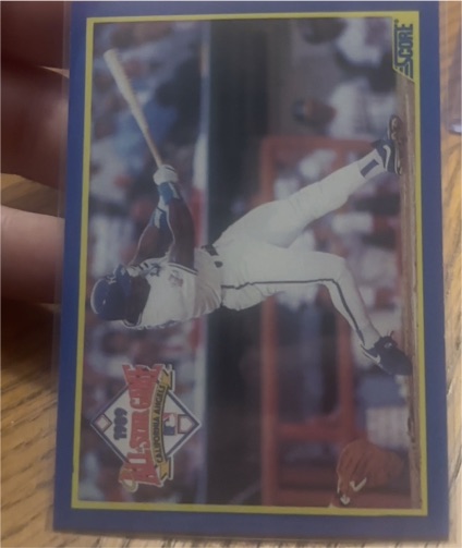 1990 Score #566 Bo Jackson — front