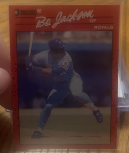 1990 Donruss #61 Bo Jackson — front