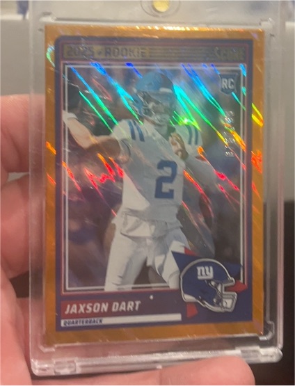 2025 Score Rookie #RC Jaxson Dart — front