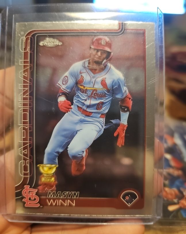 2025 Topps Chrome #244 Masyn Winn — front
