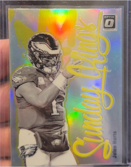 2024 Panini Donruss Optic - Sunday Kings Jalen Hurts #18 — front
